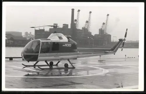 Fotografie Hubschrauber / Helikopter Fairchild Hiller FH-1100, Kennung N517FH