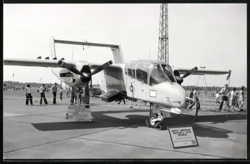 Fotografie Flugzeug North American Rockwell OV-10 Bronco der USAF