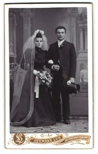 Fotografie Hermann Luh, Seifhennersdorf, Hochzeitspaar
