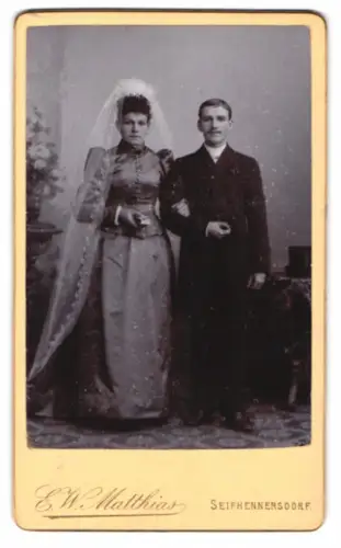 Fotografie E.W. Matthias, Seifhennersdorf, Hochzeitsfoto