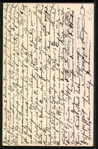 Künstler-AK Mutter und Kind in der Frühlingslandschaft, Fröhliche Ostern