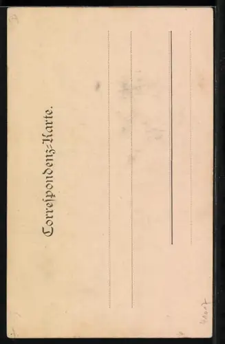 Künstler-AK Engel in Kochuniform mit einer Frau reiten durch die Luft