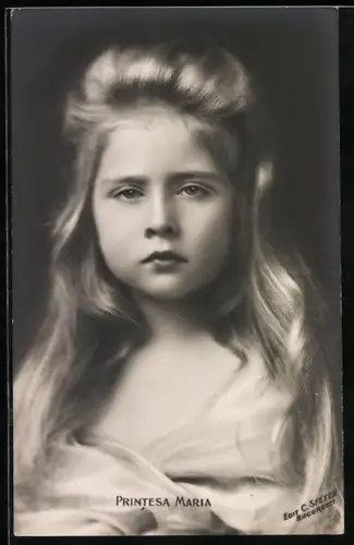AK Printesa Maria, Prinzessin von Rumänien