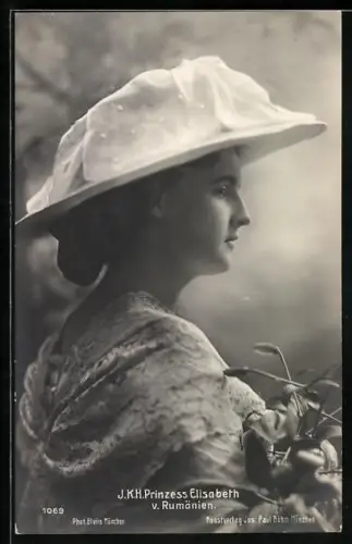 AK I. K. H. Prinzess Elisabeth von Rumänien
