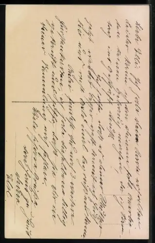 AK Prinzessin Elisabeth von Rumänien im Wald mit Prinz Carol