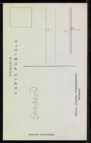 AK Printul Carol si Printesa Elisaveta, Prinz von Rumänien mit seiner Schwester in Tracht