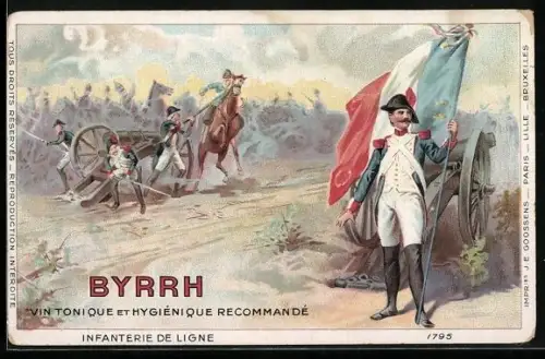 AK Byrrh, Infanterie de Ligne, 1795