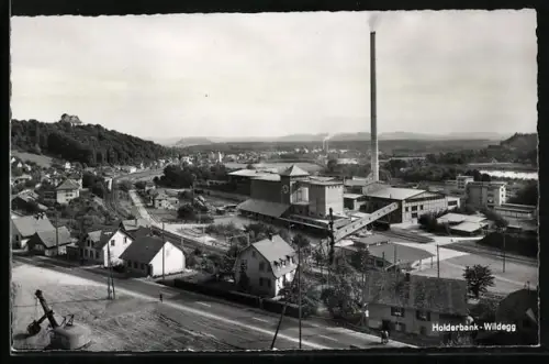 AK Holderbank /AG, Holderbank-Wildegg, Fabrikansicht