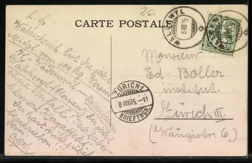 AK Walchwil, Ortsansicht