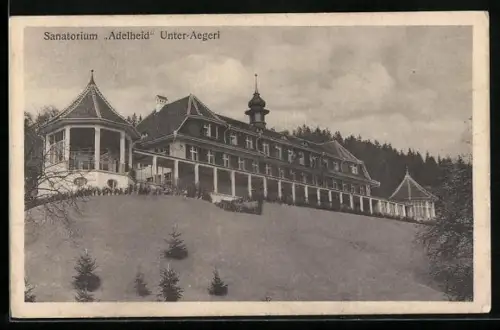 AK Unter-Aegeri, Sanatorium Adelheid