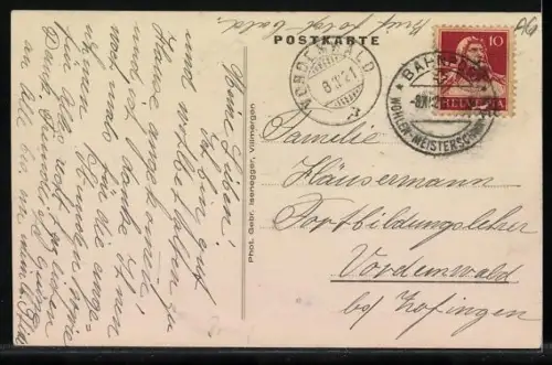 AK Villmergen, Teilansicht