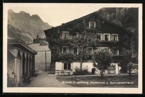 AK Engelberg /OW, Wirtschaft zum Schweizerhaus