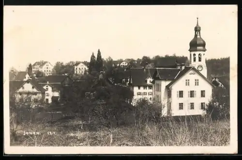 AK Jonen, Ortspartie aus der Vogelschau