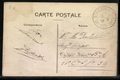 AK Toulx-Sainte-Croix /Creuse, Pierres jaumatres, Hesus Dieu de la Guerre