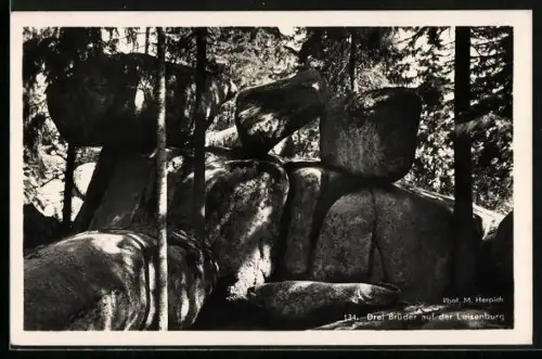 AK Luisenburg, Gesteinsformation Drei Brüder