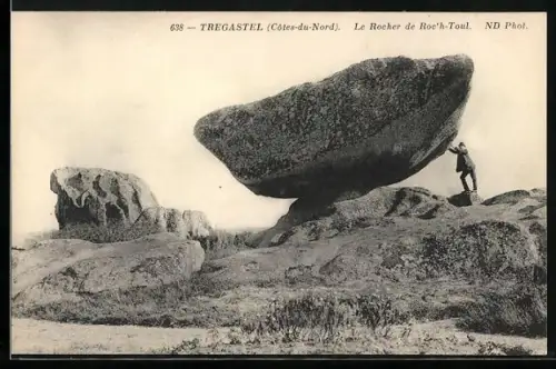 AK Tregastel, Le Rocher de Roc`h-Toul