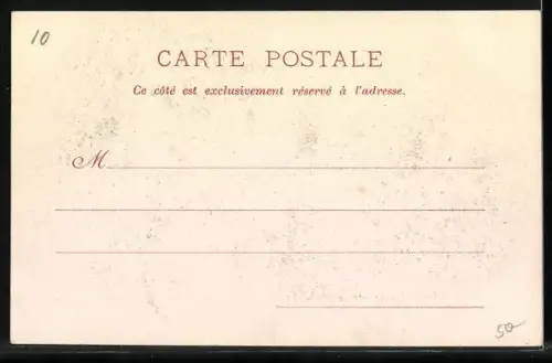 AK Sphinx des Druides, Forêt de Fontainebleau