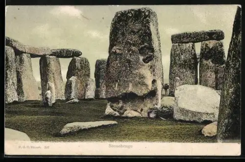AK Stonehenge, Blick in den Kreis