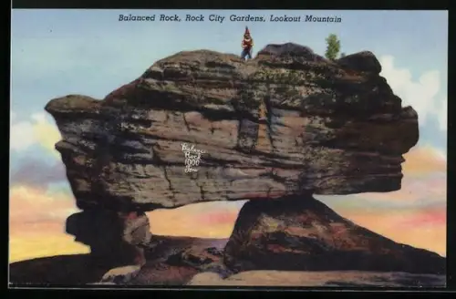 AK Balanced Rock, Rock City Gardens