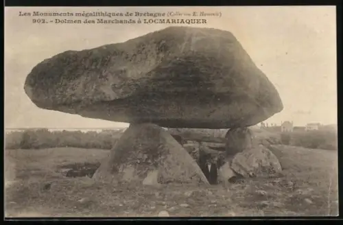 AK Locmariaquer, dolmen des marchands