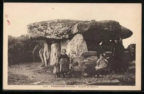 AK Plouharnel-Carnac, dolmen de Crucuno