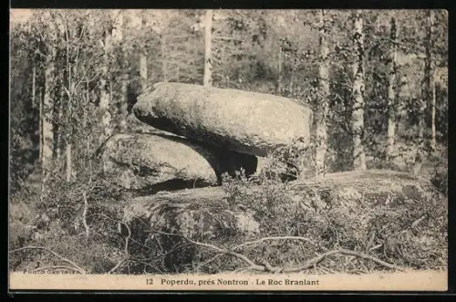 AK Poperdu près Nontron, Le Roc Branlant