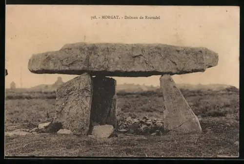 AK Morgat, Dolmen de Rostudel
