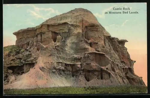AK Castle Rock in Montana Bad Lands