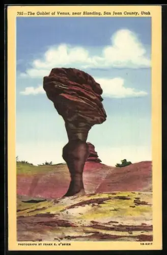 AK The Goblet of Venus near Blanding, San Juan County