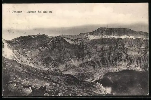 AK Vesuvio, Interno del Cratere
