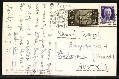 AK Napoli, Vesuvio, Vulkan