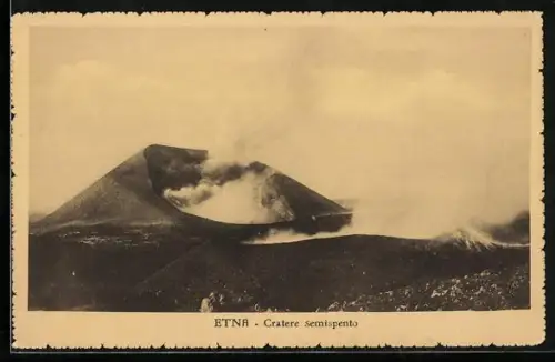AK Etna, Cratere semispento