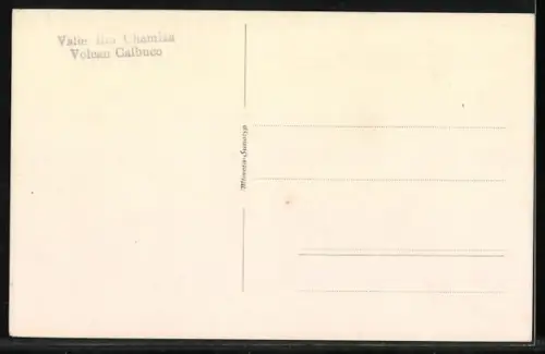 AK Volcan Calbuco, Valle Rio Chamiza