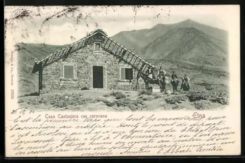 AK Etna, Casa Cantoniera con carovana, Vulkan