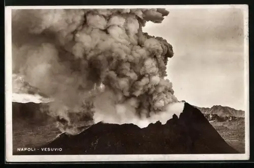 AK Napoli, Vesuvio, Aktiver Vulkan