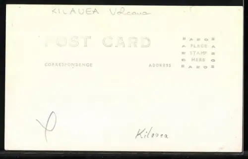 AK Kilauea /Hawaii, Lavafluss am Vulkan Kilauea