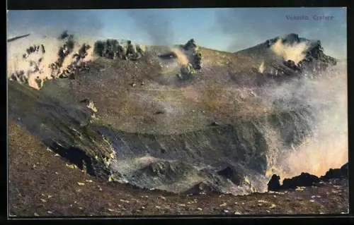 AK Vesuvio, Cratere
