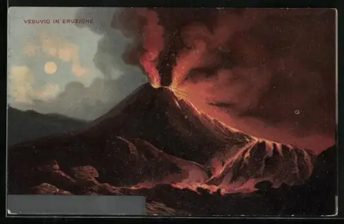 AK Napoli, Vesuvio in Eruzione, Vulkan