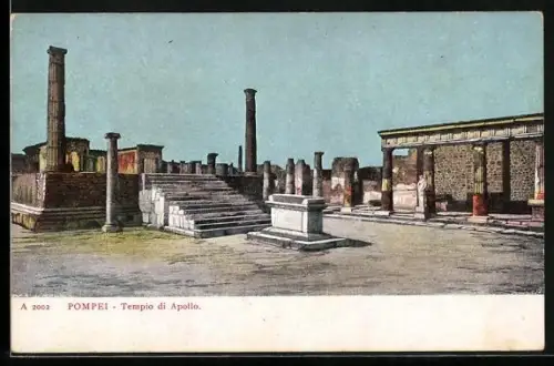 AK Pompei, Tempio di Apollo