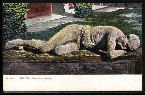 AK Pompei, Impronta umana