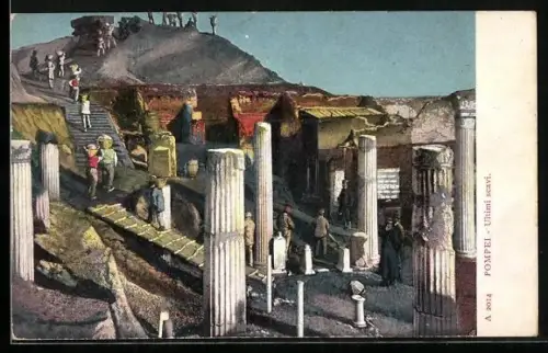 AK Pompei, Ultimi scavi