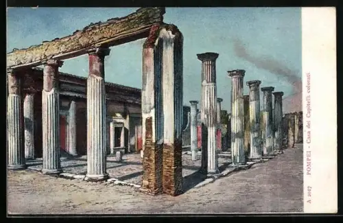 AK Pompei, Casa dei Capitelli colorati