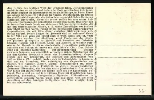 AK Funde aus der jüngeren Steinzeit, aus Bein und Feuerstein