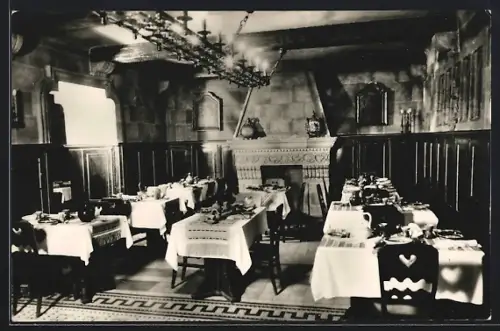 AK Budapest, Matyas Pince Etterem, Marcius 15 ter 7, Innenansicht