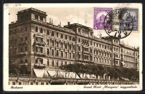 AK Budapest, Grand Hotel Hungaria nagyszalloda