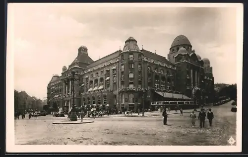 AK Budapest, Hotel und Bad St. Gerhardus, Panorama
