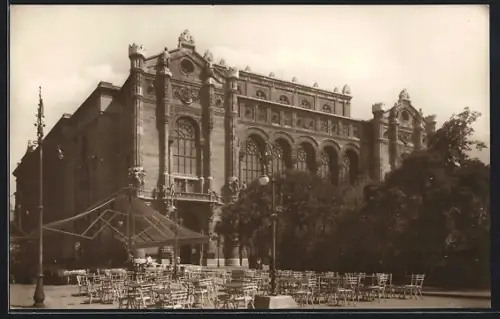 AK Budapest, Redoute am Kaiser Franz Josef-Kais