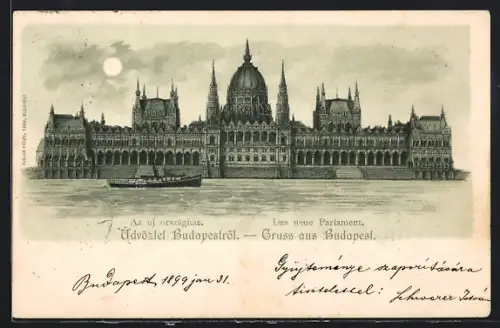 AK Budapest, Das neue Parlament