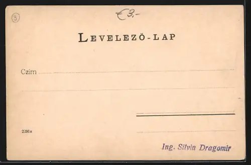 AK Budapest, Fötvös, K. Opernhaus, Teilansicht, Schwalbe, Rahmen