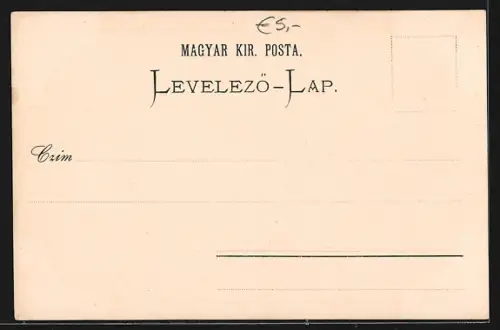 AK Budapest, Margit fürdö, Inselquelle